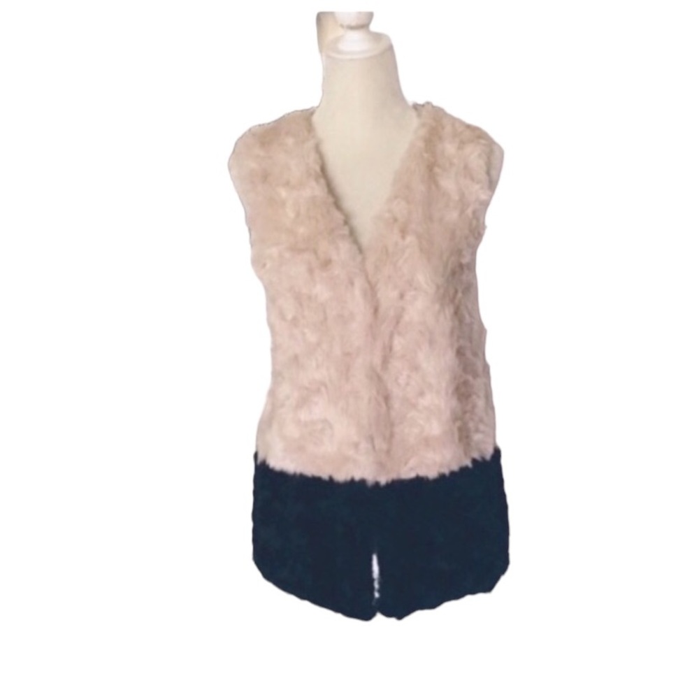 Urban Outfitters Ecote Faux Fur Vest Jacket Coat Size Medium